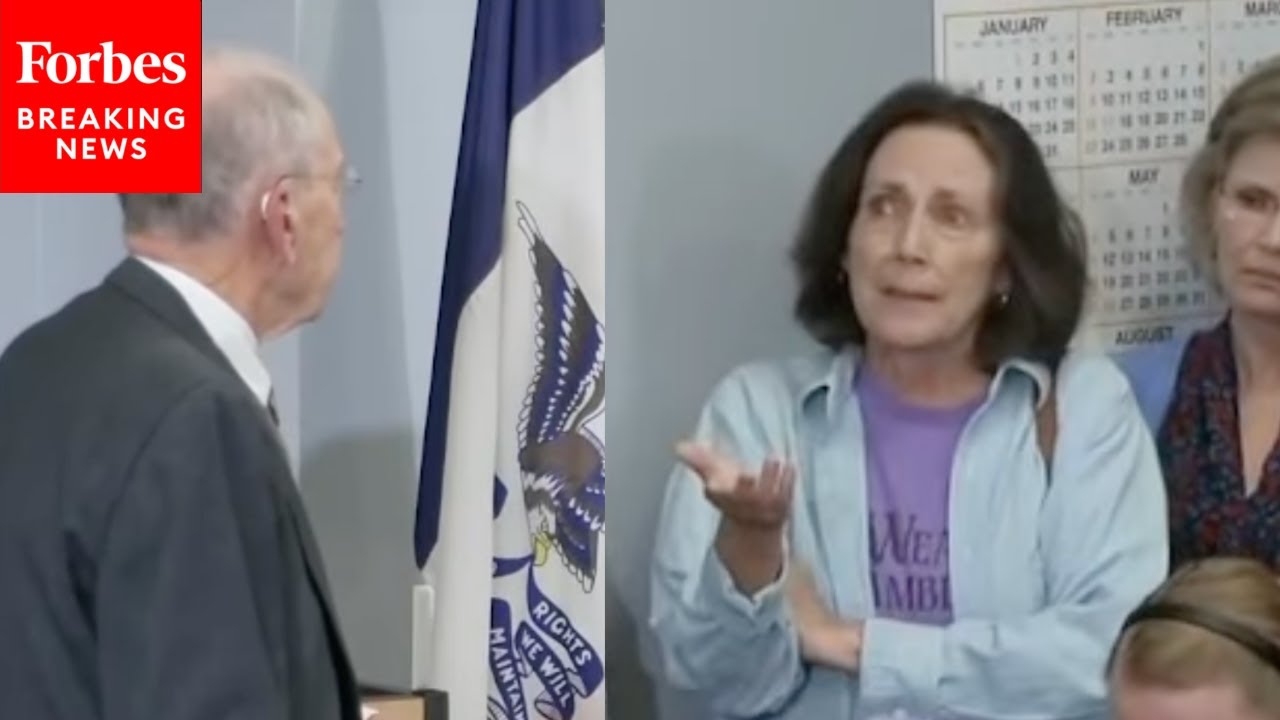 'It Is Insulting': Voter Rebukes Chuck Grassley For Referring To Social Security As 'Entitlements'