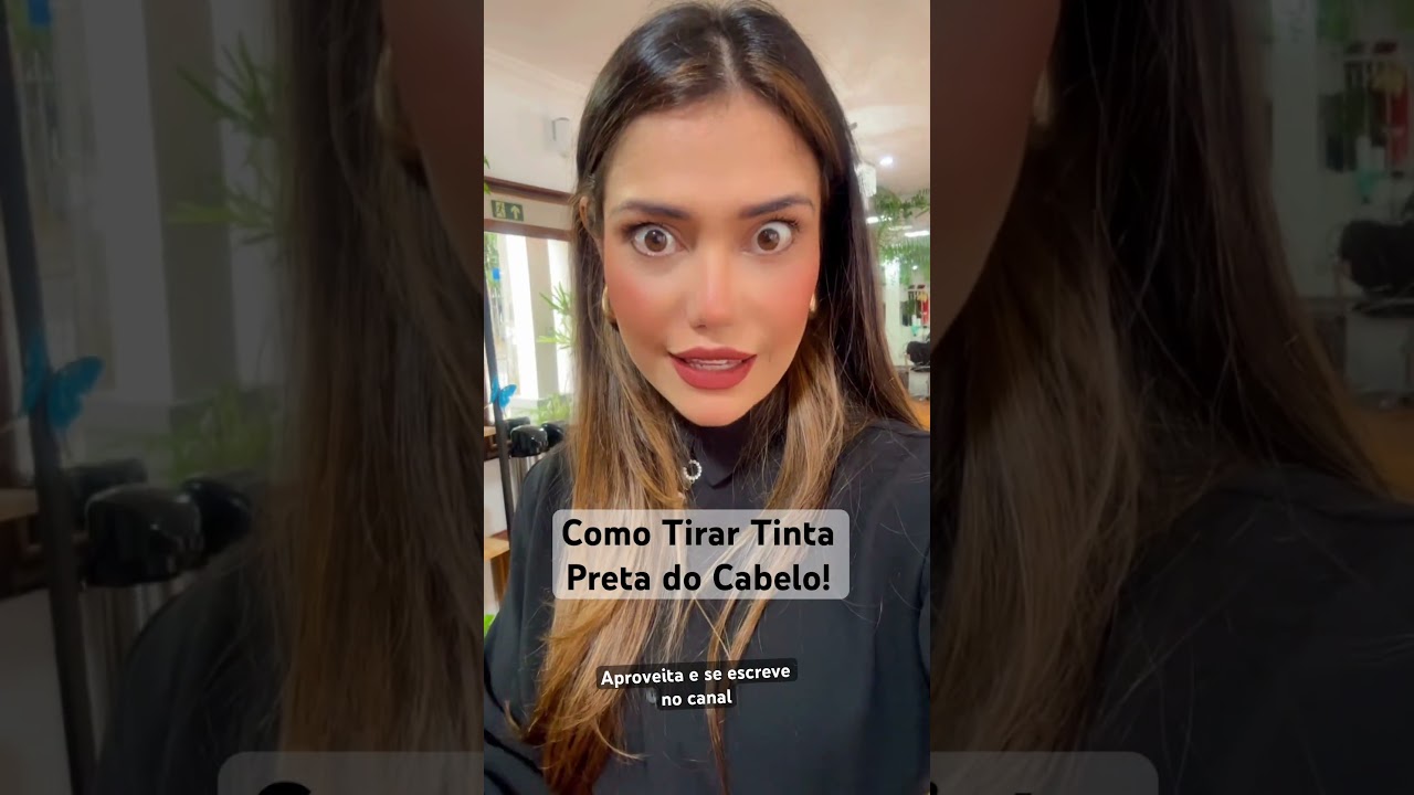 Como fazer mechas em cabelo preto? ❤️ aproveita e se escreve no canal 🔴