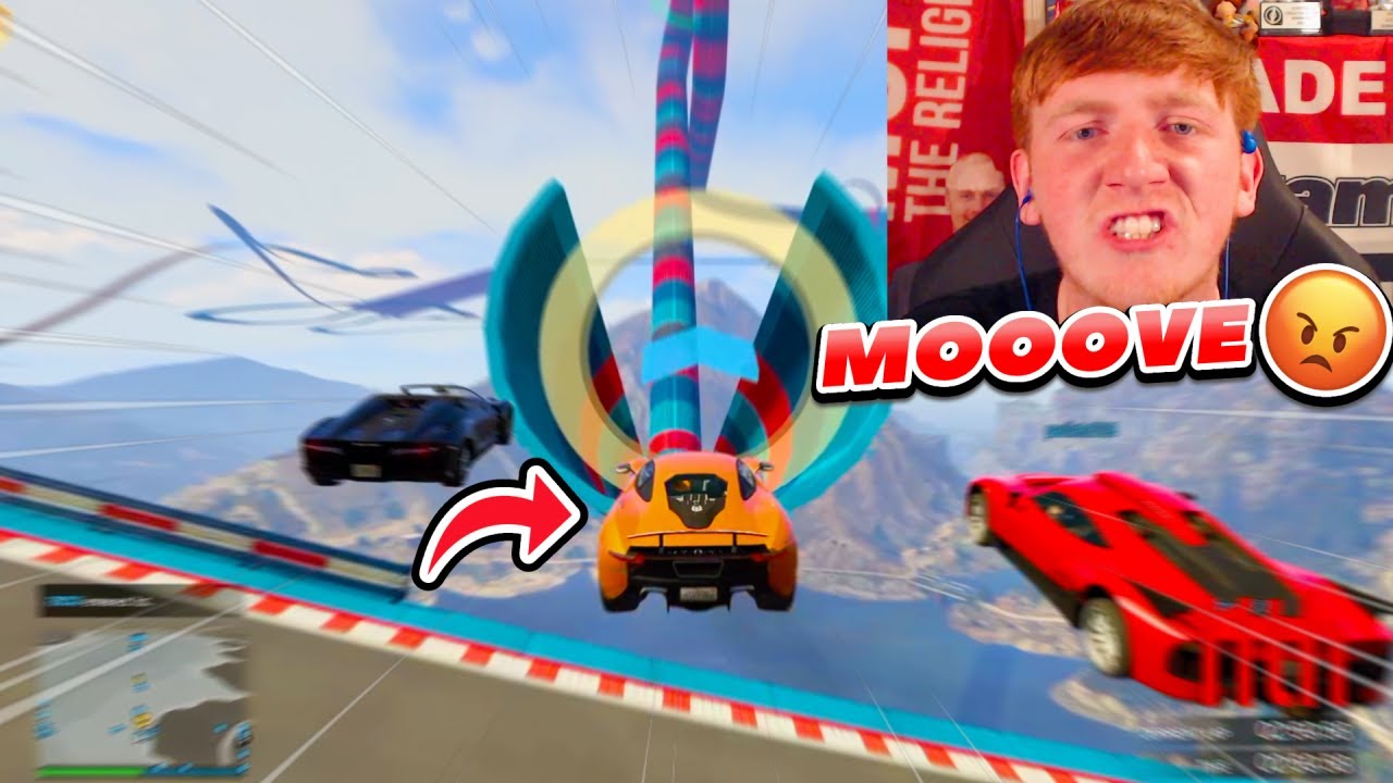 Every Angry Ginge GTA Race (Ep 30) Stream Highlights