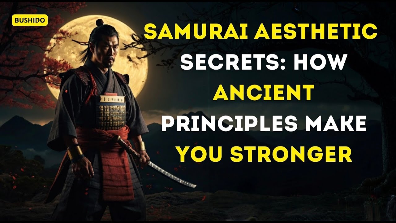 ✨🥷🏼Samurai Aesthetic Secrets: How Ancient Principles Make You Stronger✨🥷🏼