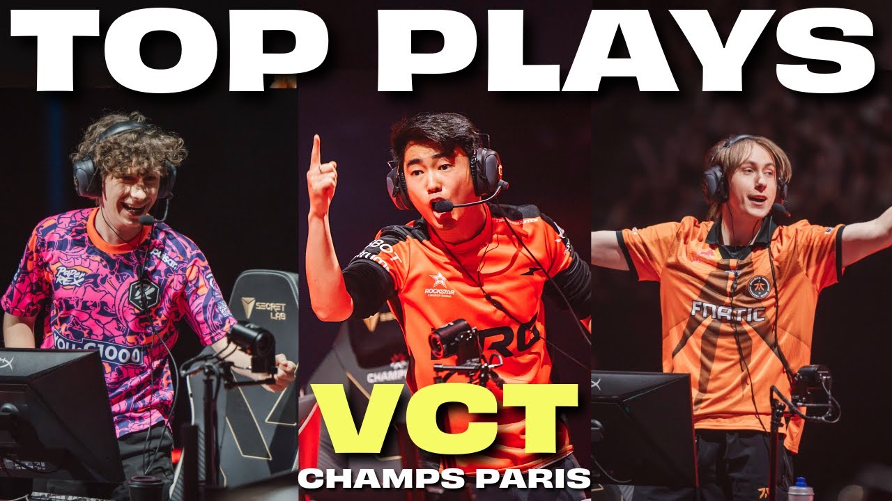 Valorant Streamers React to Top VCT Plays of Champions Paris 2025