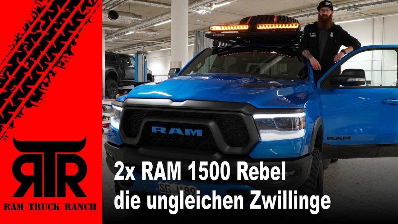 2 x RAM 1500 Rebel - die ungleichen Zwillinge -  RTR - RAM Truck Ranch