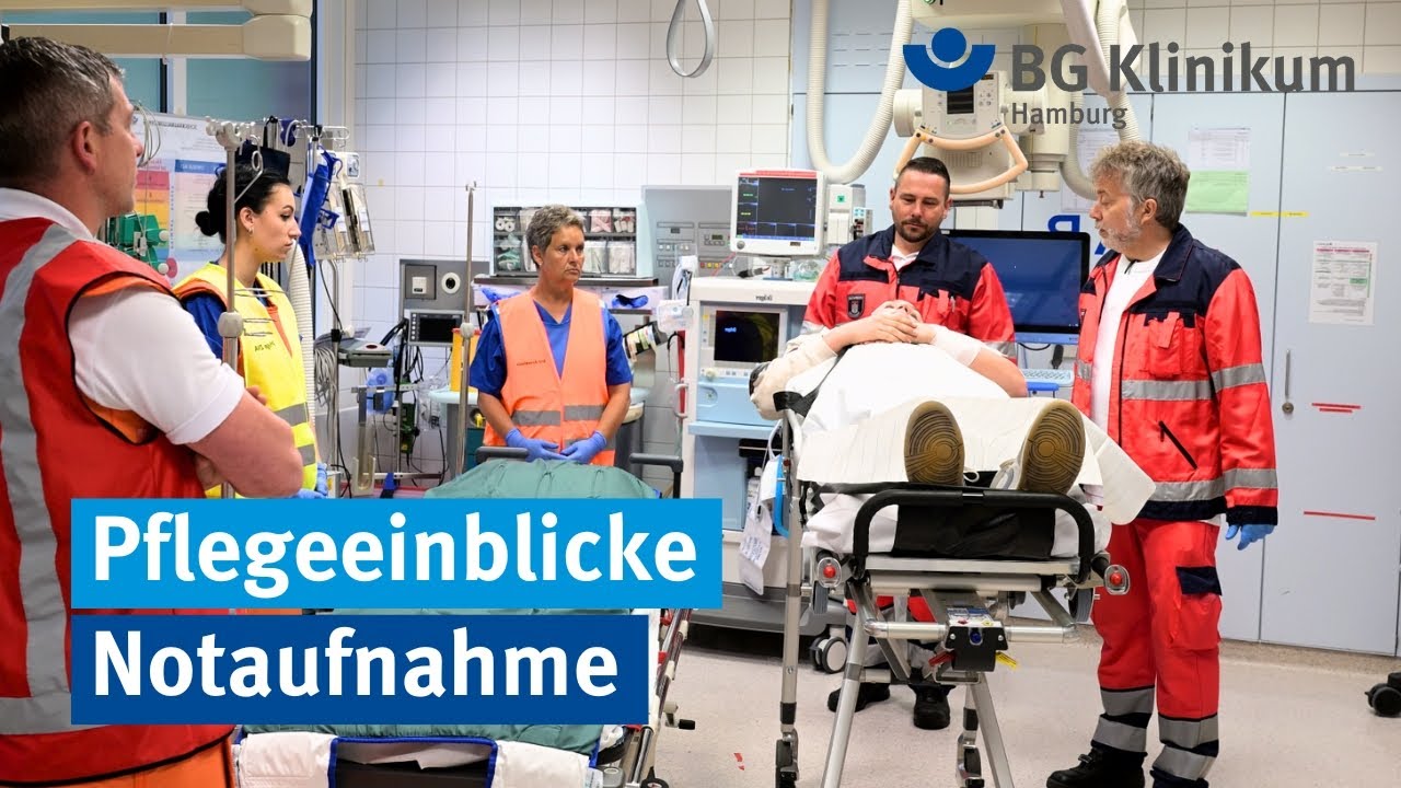 Einblicke in die Pflege der ZNA | BG Klinikum Hamburg