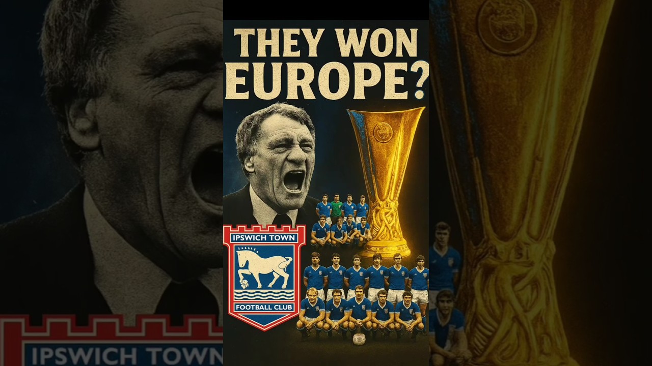 How Ipswich Town Shocked Europe in 1981 | The Greatest Underdog Story in Football #underdogvictory