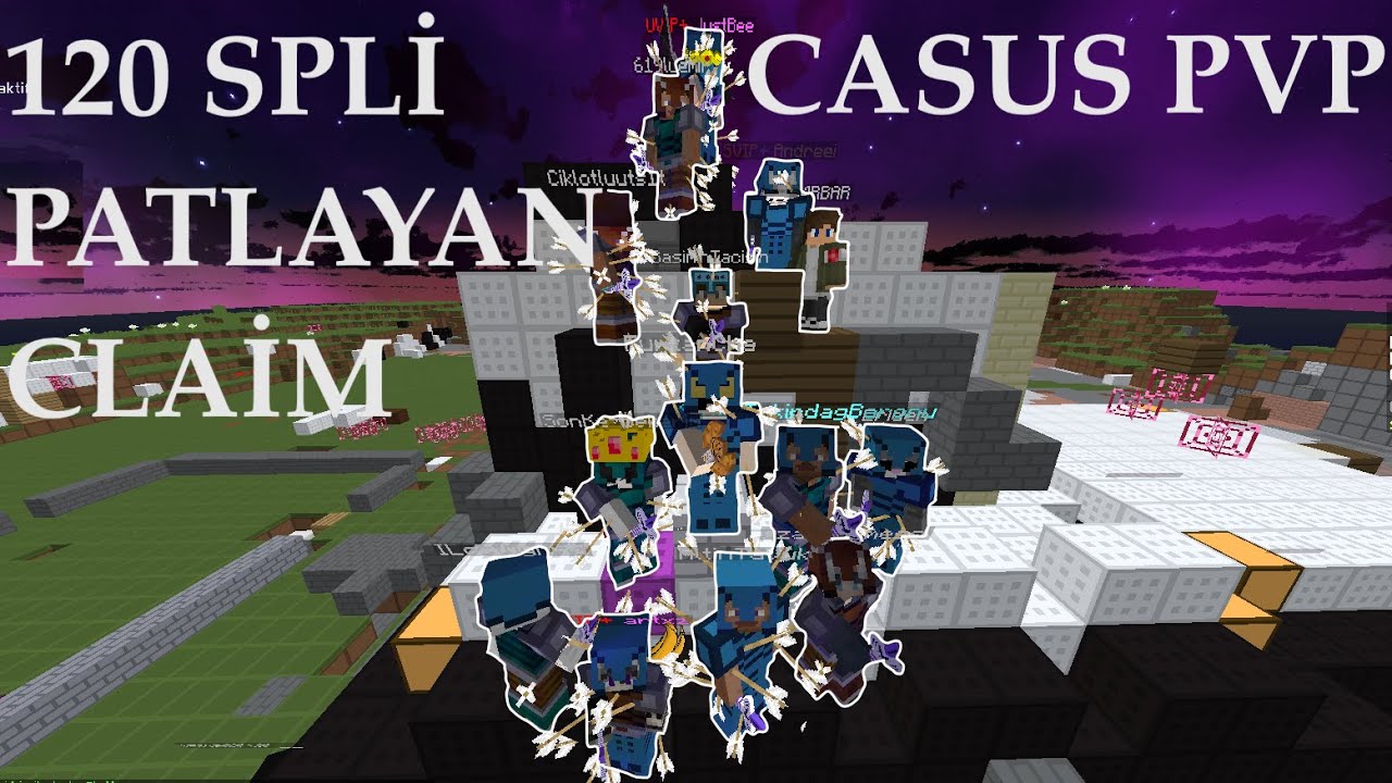 120 SPLİ PATLAYAN CLAİMLER CASUS PVP #sonoyuncutitanyum