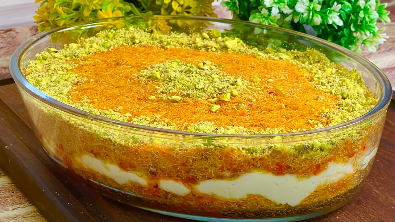 Eid Special - Arabian Style Perfect Kunafa Recipe  | Best Kunafa Recipe |  Arabian Style Kunafa