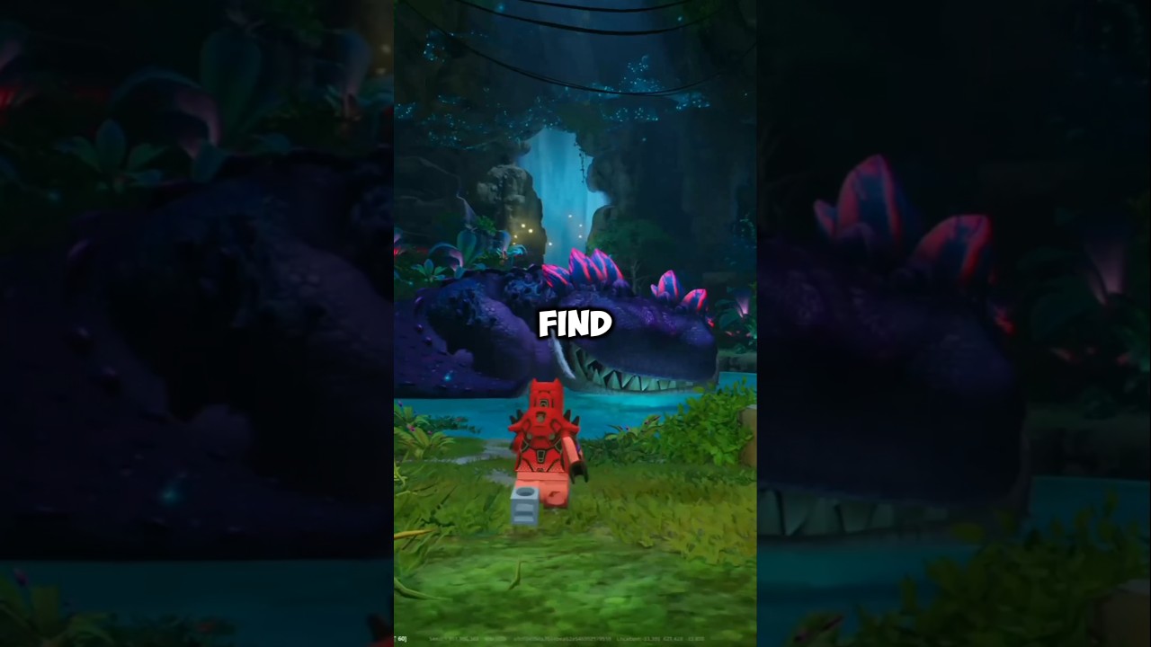 How To Find Sleeping Klombo in Lego Fortnite! 👀 #shorts #fortnite #legofortnite