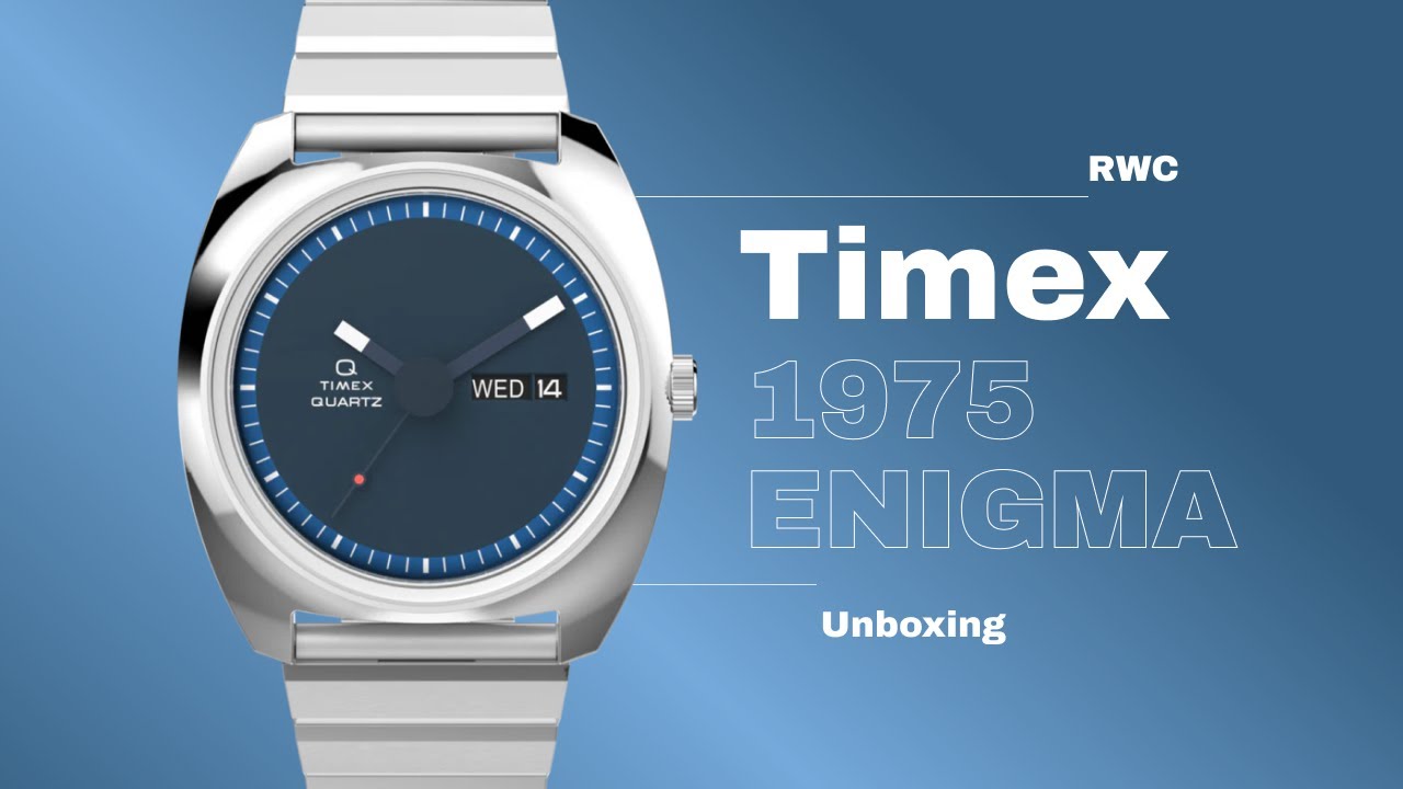 Unboxing Q Timex 1975 Enigma