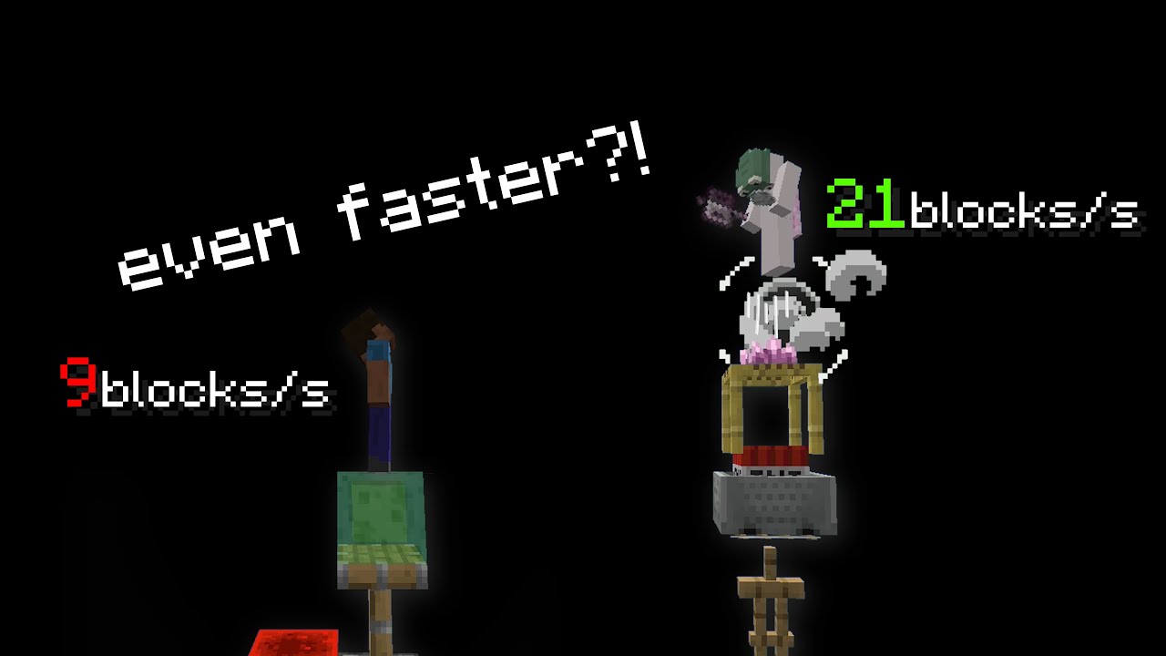 NEW FASTEST way to TOWER  in Minecraft!