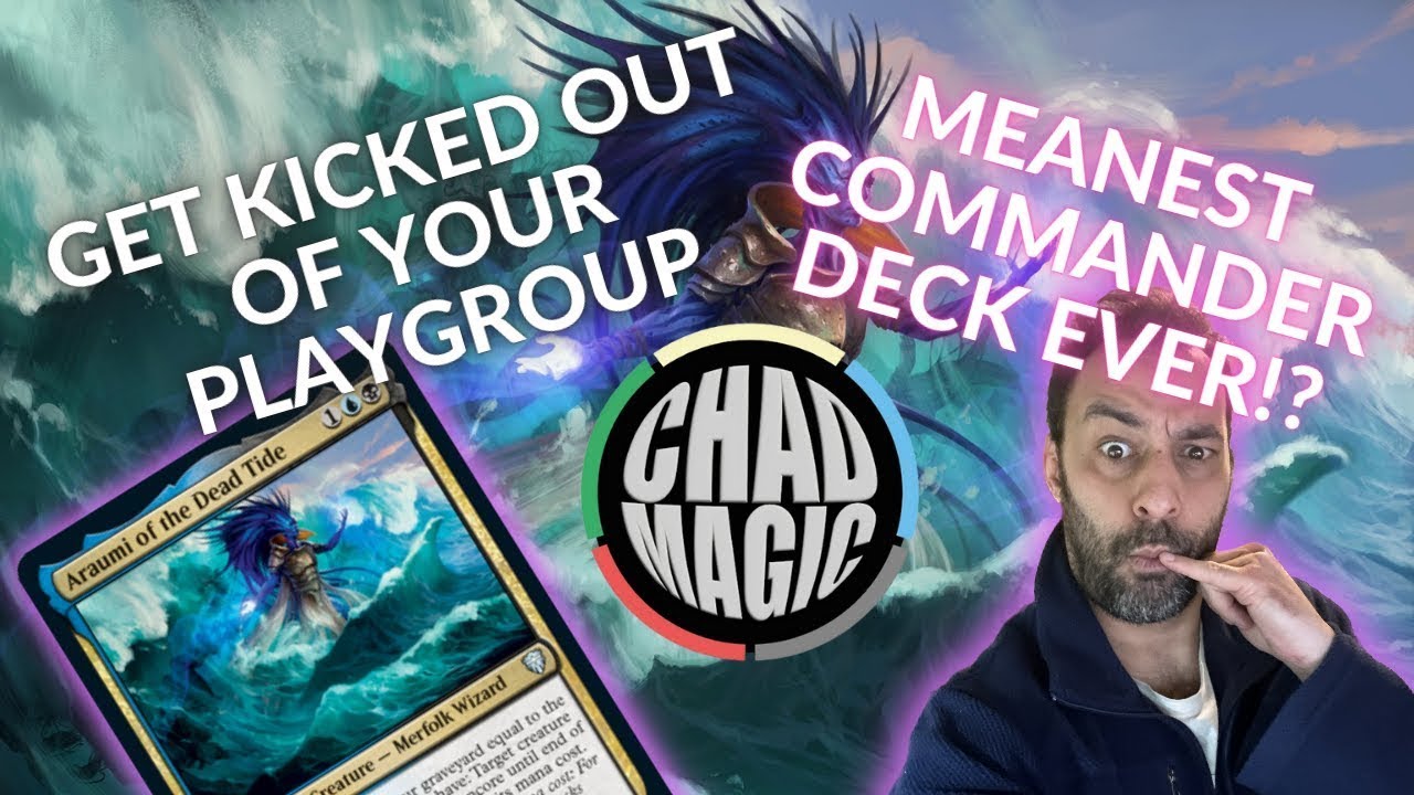 THIS DECK IS NASTY! | Araumi of the Dead Tide 2023 Deck Tech | Commander Legends