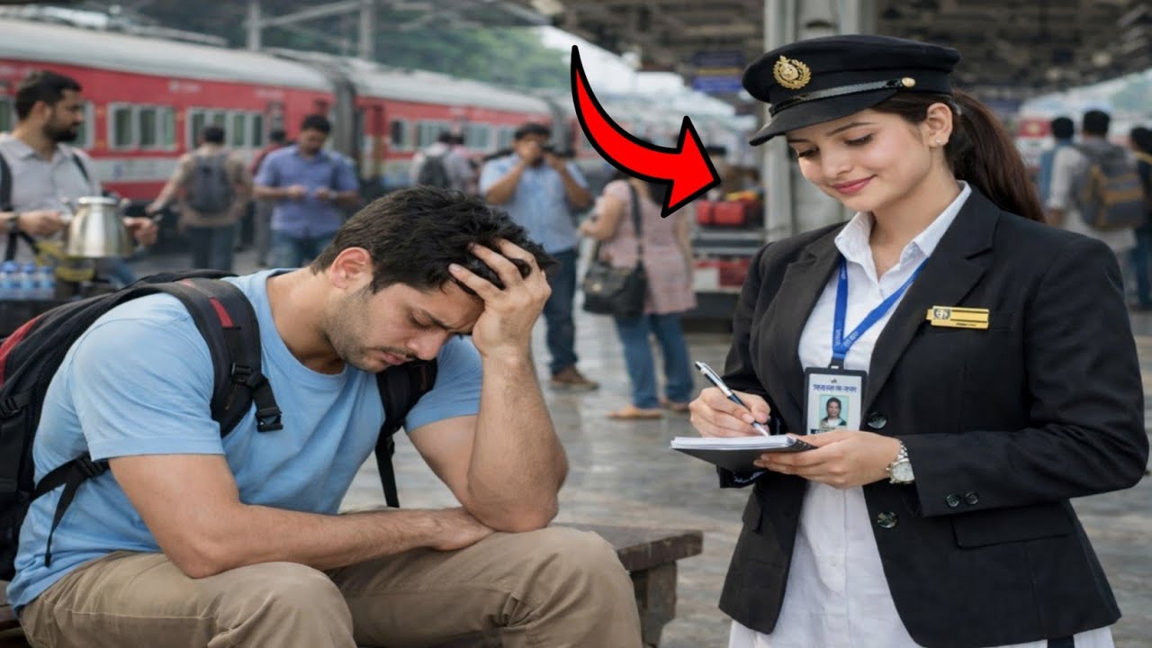 रेलवे प्लेटफॉर्म पर बैठा रो रहा था लड़का… टीटी लड़की ने जो किया, इंसानियत रो पड़ी...