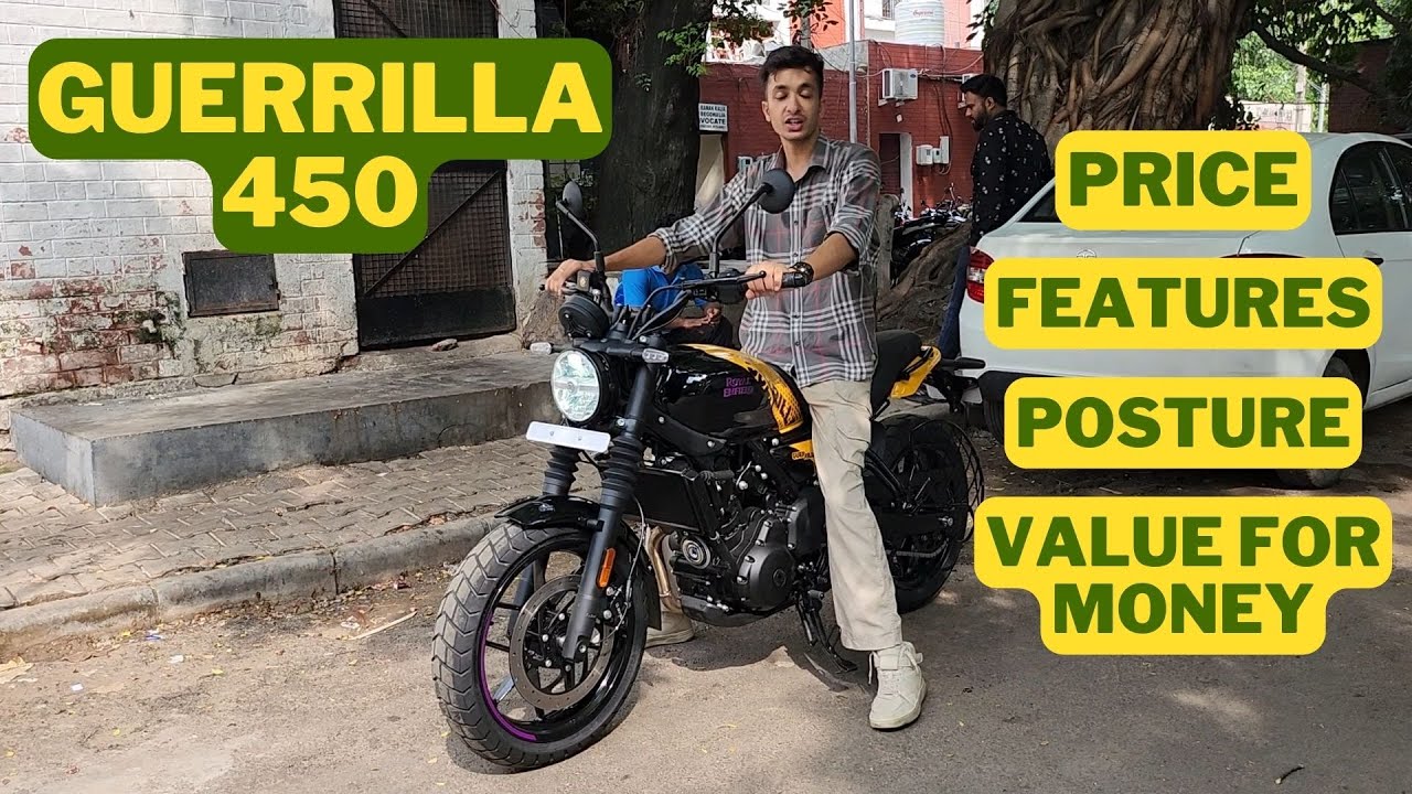 Royal Enfield Guerrilla 450 Walkaround | Everything You Need to Know - Choti Himalayan 🔥