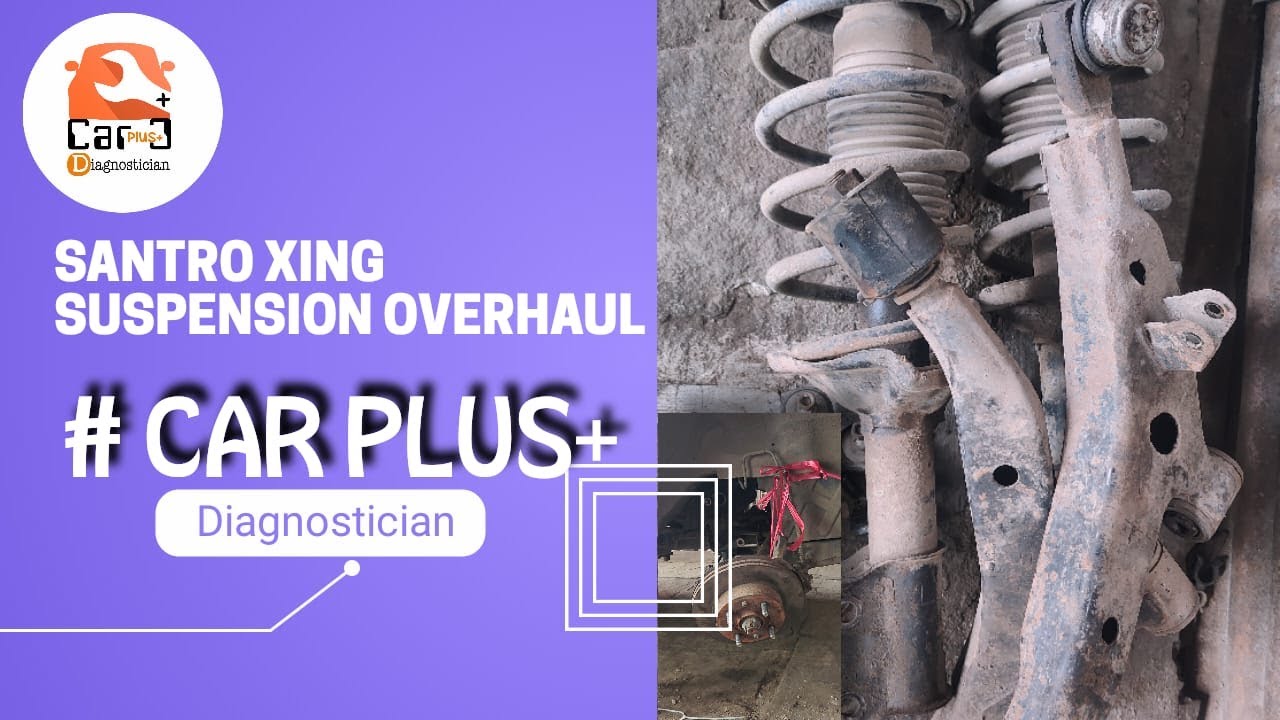 Santro Xing Suspension Overhaul || Step By Step #automobile #suspensionrepair #carreras #viralvideo
