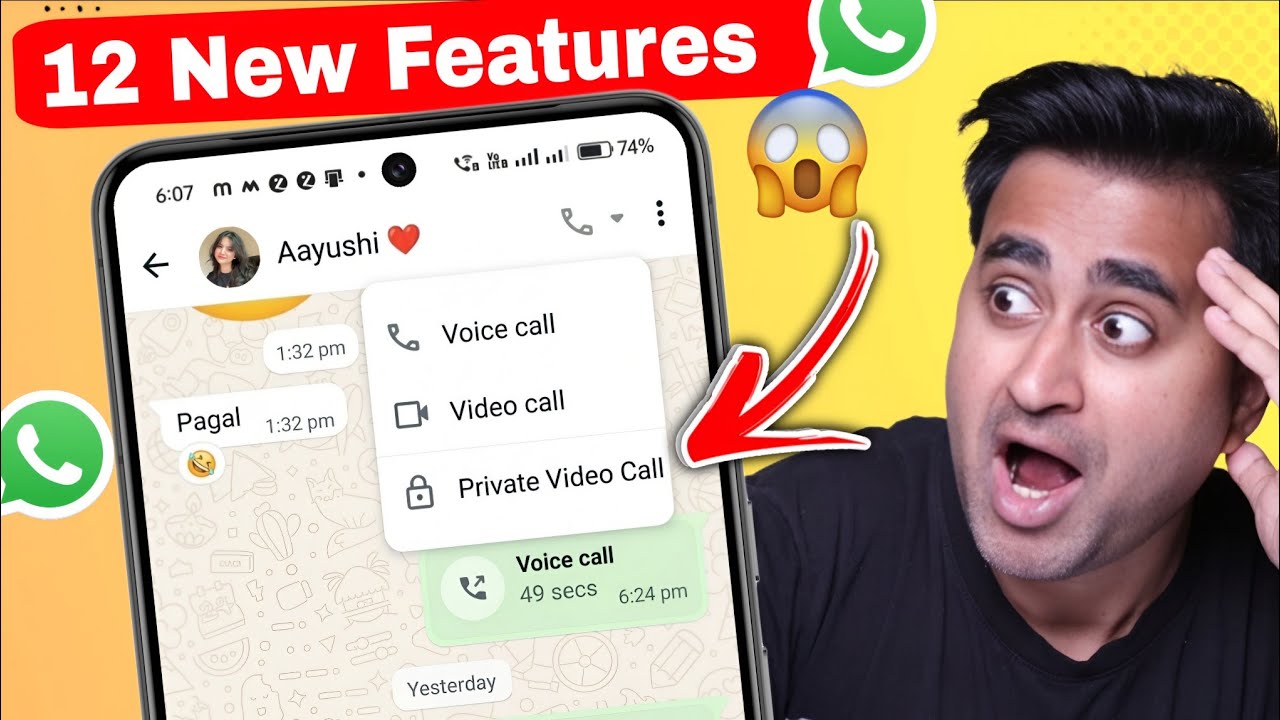 12 Amazing WhatsApp New Features 🔥 | Private Calls | New Update September 2026