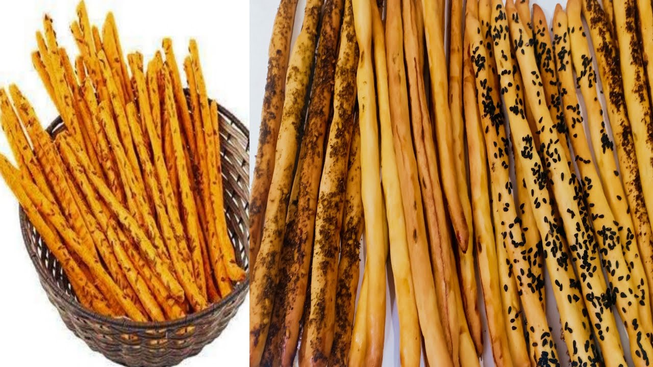 طريقه عمل الباتون ساليه_ البقسماط_ مقرمشات مالحه بكل سهوله في البيت بطريقه أكبر المحلات #مقرمشات