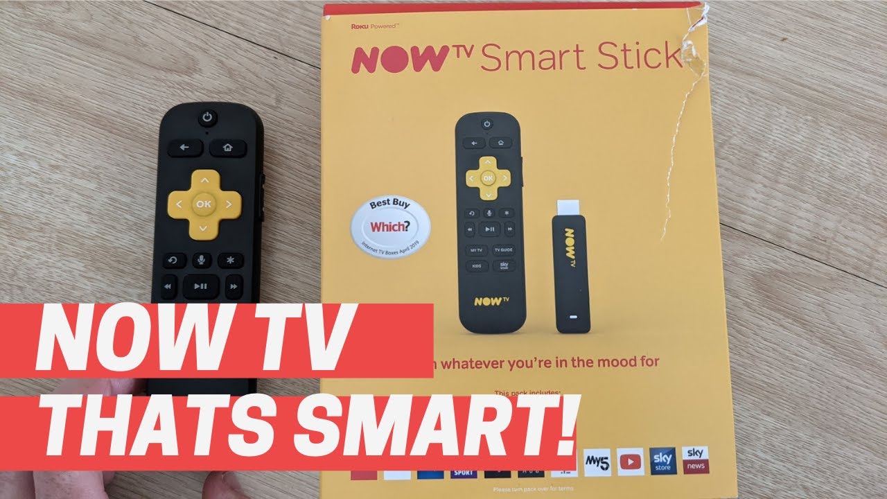 20 фунтов стерлингов NOW TV SMART STICK превращает любой телевизор в Smart! (NowTV)