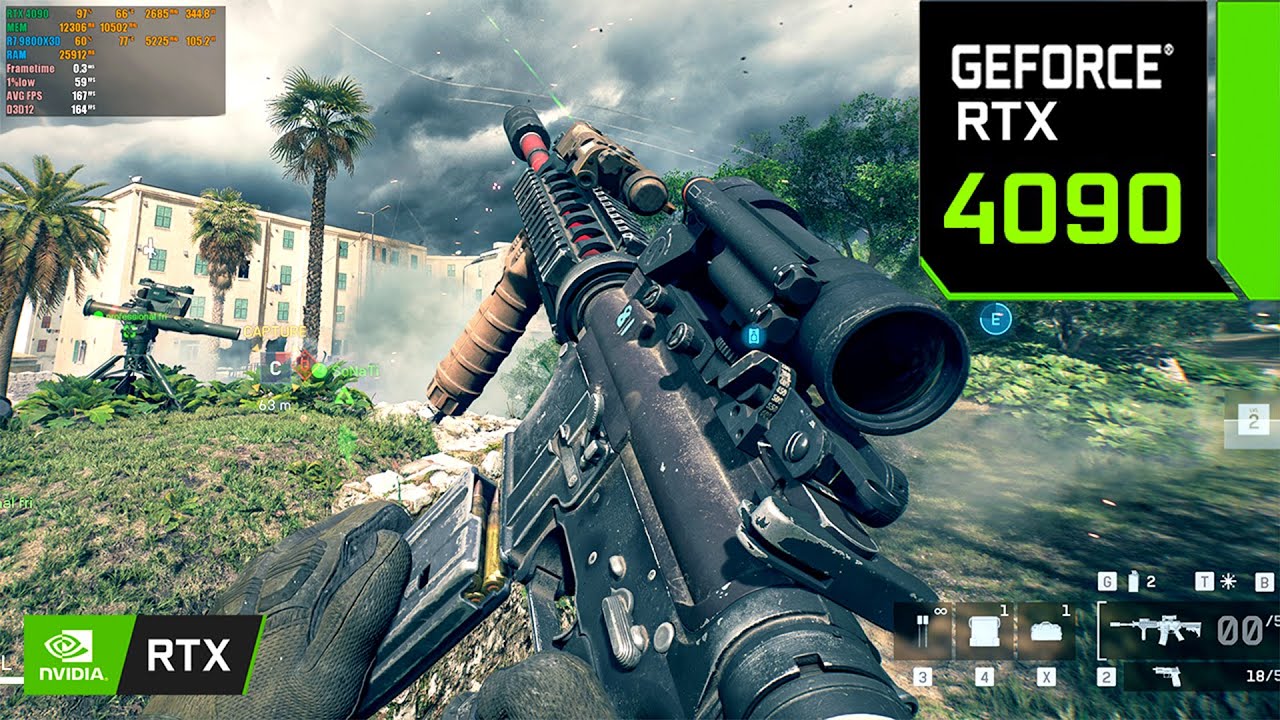 Battlefield 6 : RTX 4090 24GB ( 4K Maximum Settings DLSS ON )