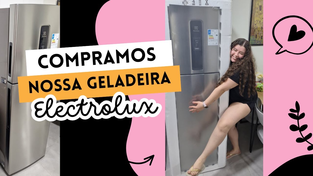 Compramos Nossa Geladeira! 🧊✨ Electrolux IF46S | Vlog com Primeiras Impressões 🥳