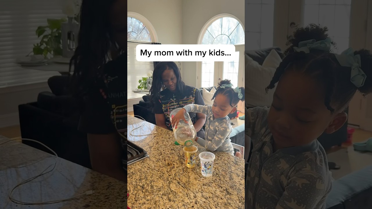 These new grandparents are soft as cookies. #grandma #momlife