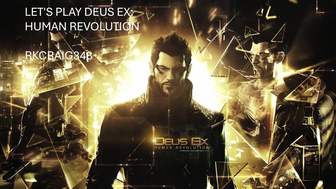 Let's Play Dues Ex Human Revolution Ep 9 SPOILER RICH,Yet Blind LP? Cyborg With A Heart Of Gold