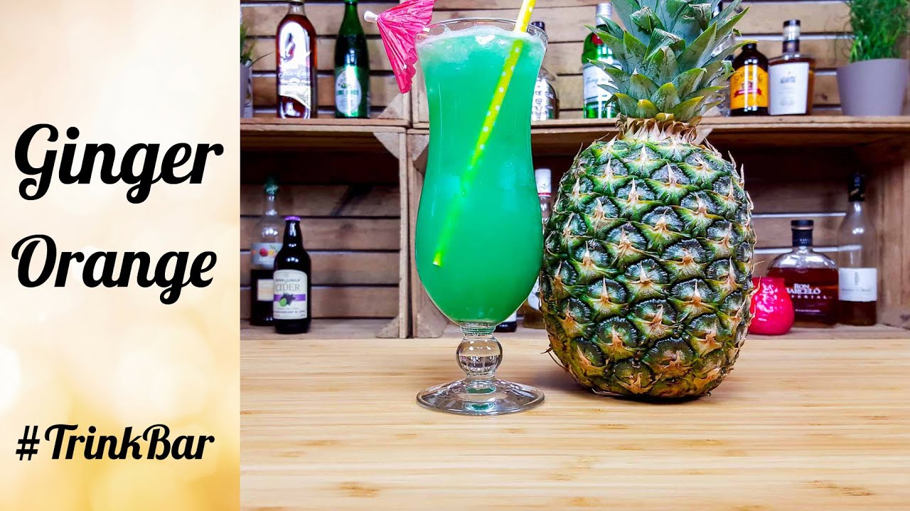 Ginger Orange - alkoholfreier Cocktail selber machen - Rezept - Trinkbar