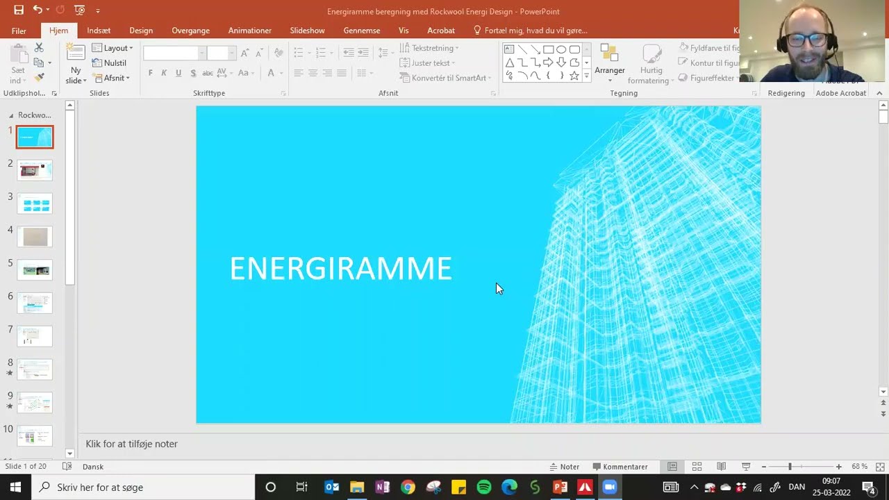 Gennemgang af Energiramme beregning