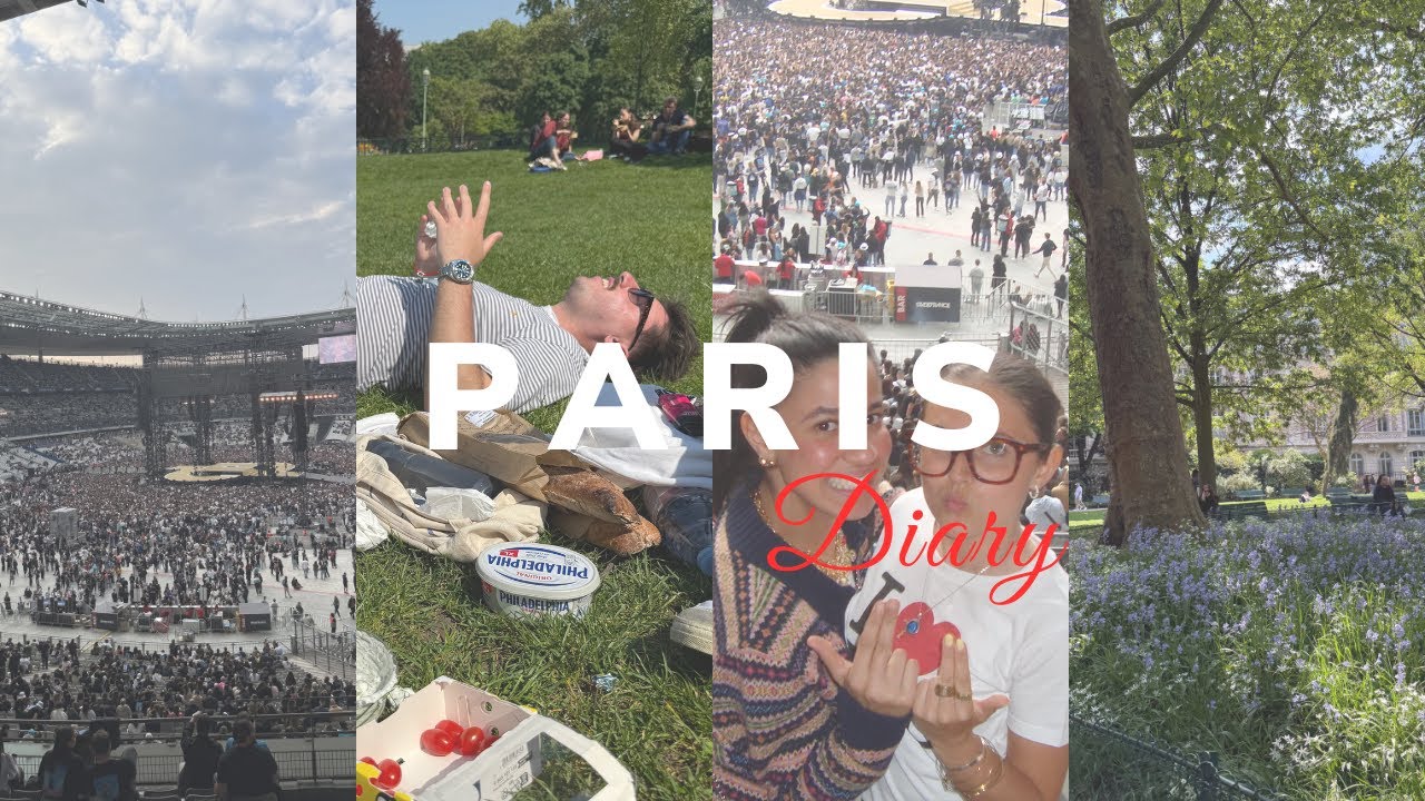 PARIS DIARY (Concert de JUL, friends, ...) 🤍