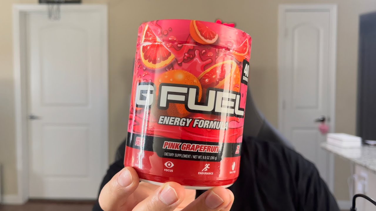 G FUEL Pink Grapefruit Review And Taste Test!