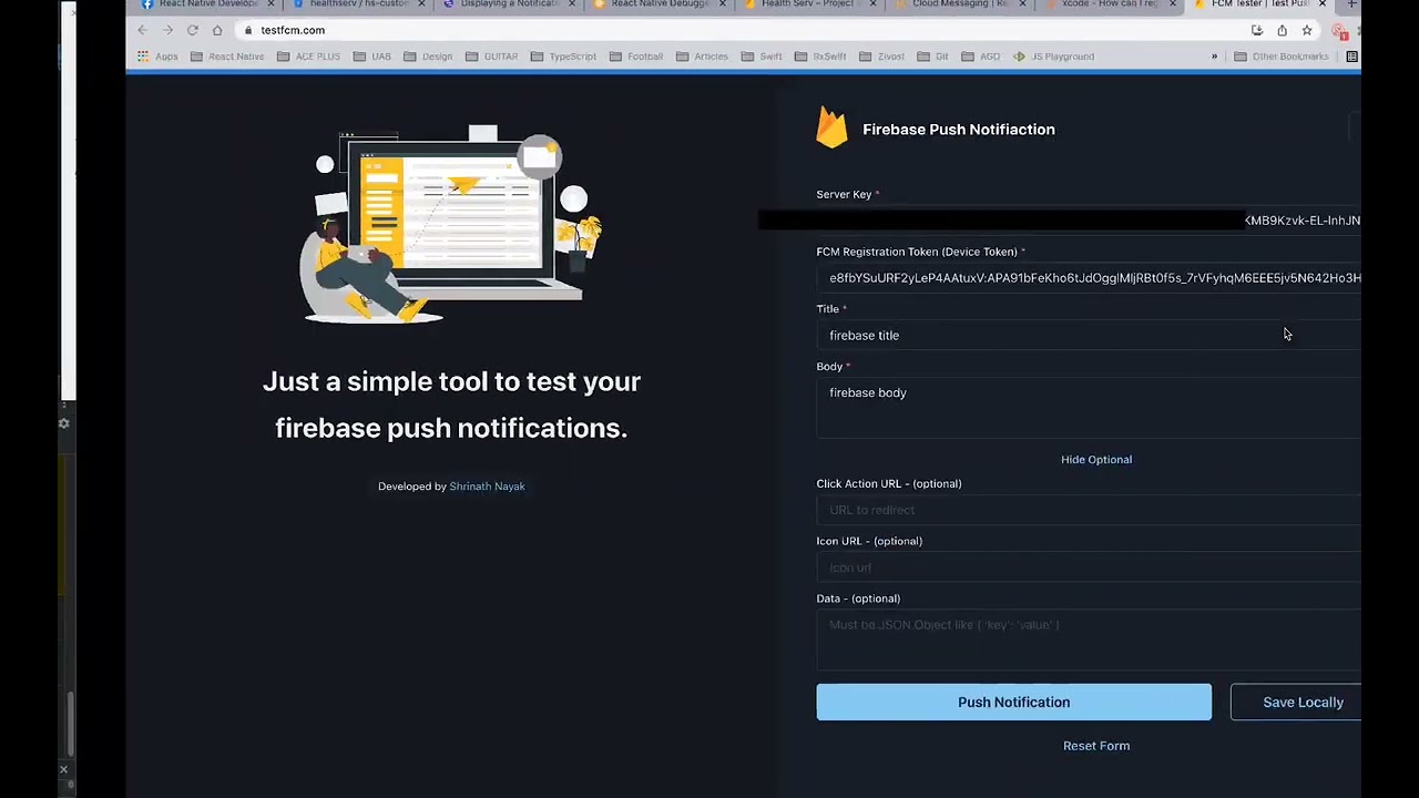 React Native Notification Tutorial ( Firebase + Notifee ) - 2