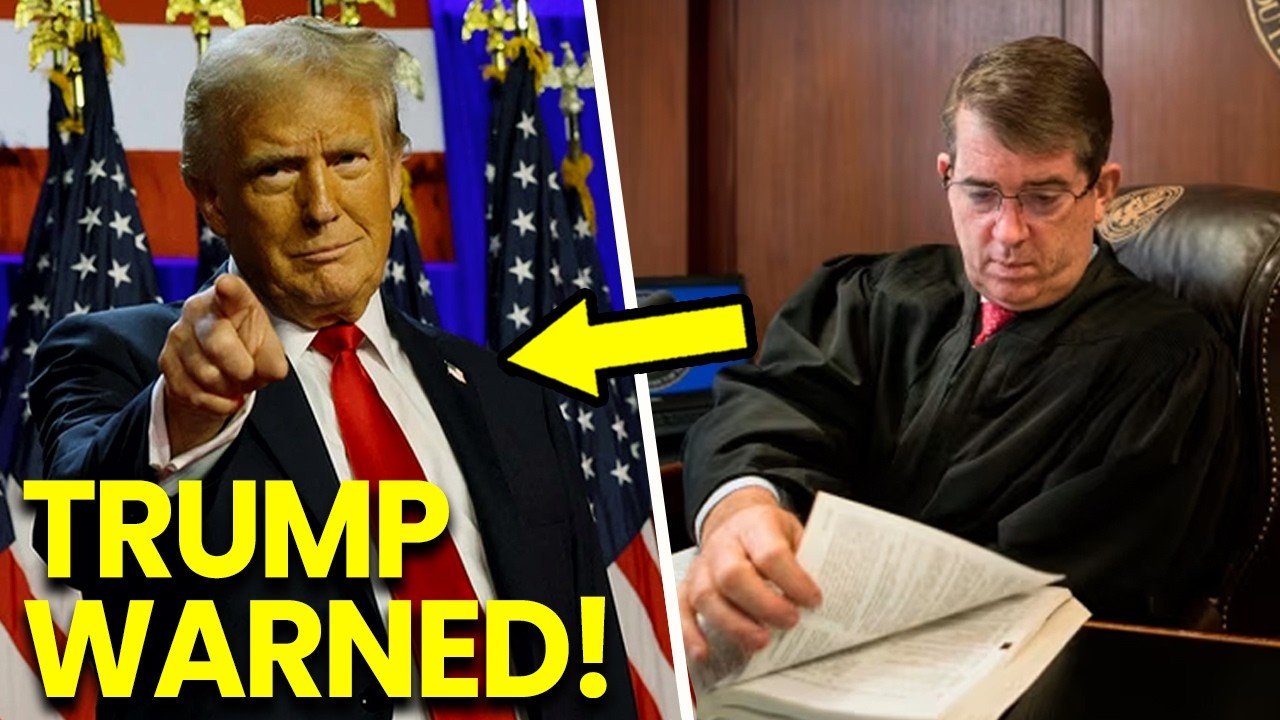 Judge THREATENS Arrest If Trump Violates Gag Order Again