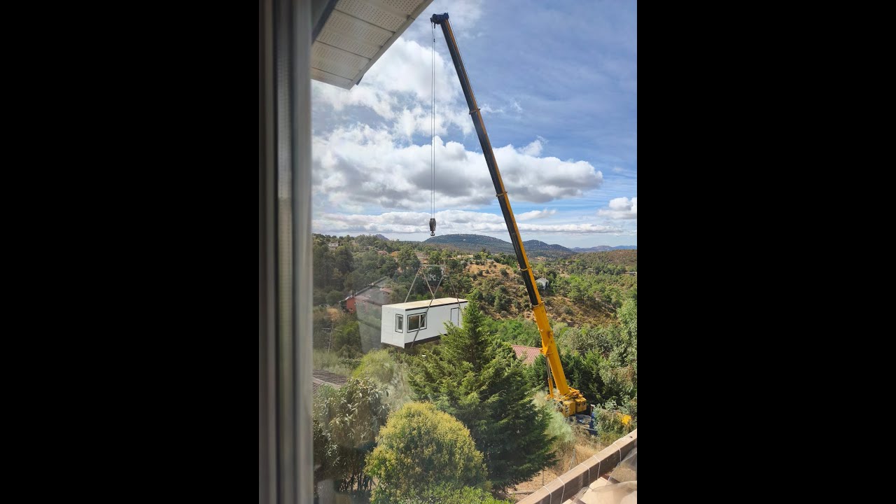 TRASLADO de la CASA CONTENEDOR