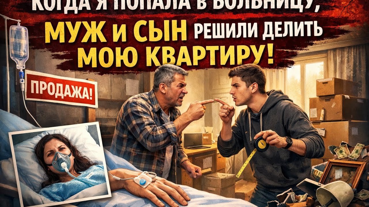 Когда я попала в больницу, муж и сын решили делить мою квартиру
