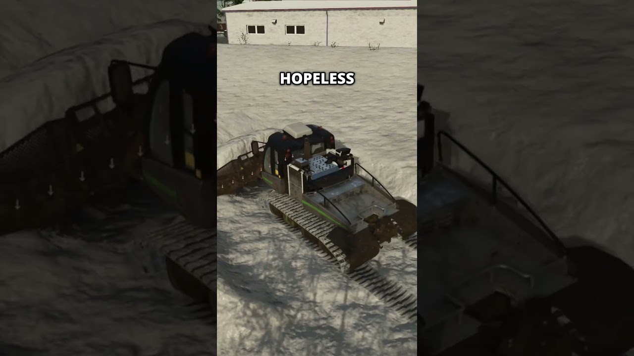 Ещё один забавный баг в Farming Simulator 25.