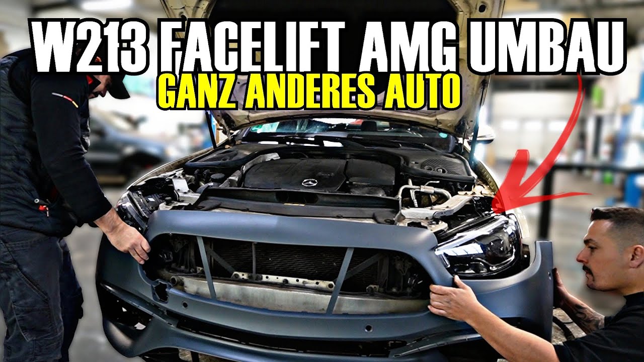 B&ouml;se geil geworden! Mercedes W213 China 1500&euro; Facelift AMG Umbau