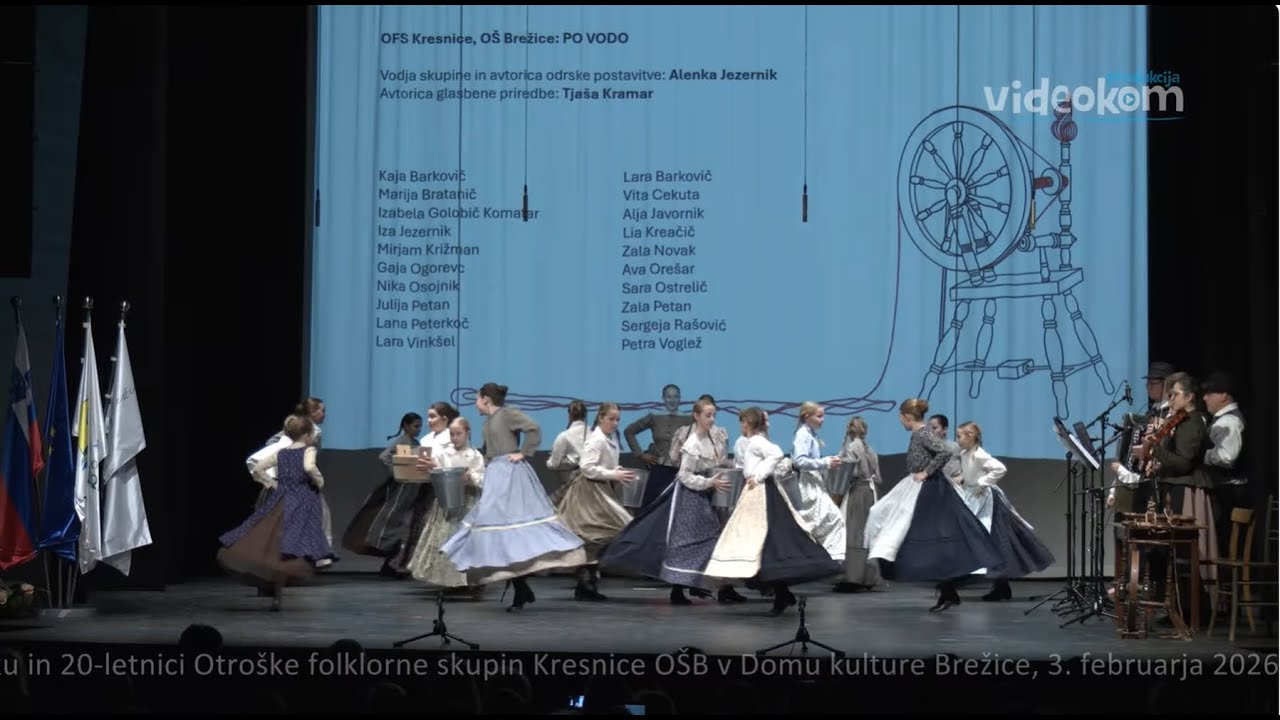 20 let Otroške Folklorne Skupine Kresnice OŠB