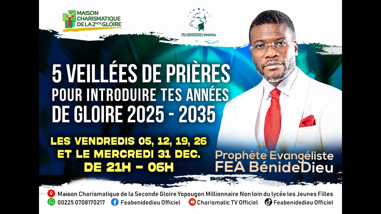 1ère VEILLÉE POUR CHANGER UNE DÉCENNIE| 05/12/2025 | FEA BENIDEDIEU.