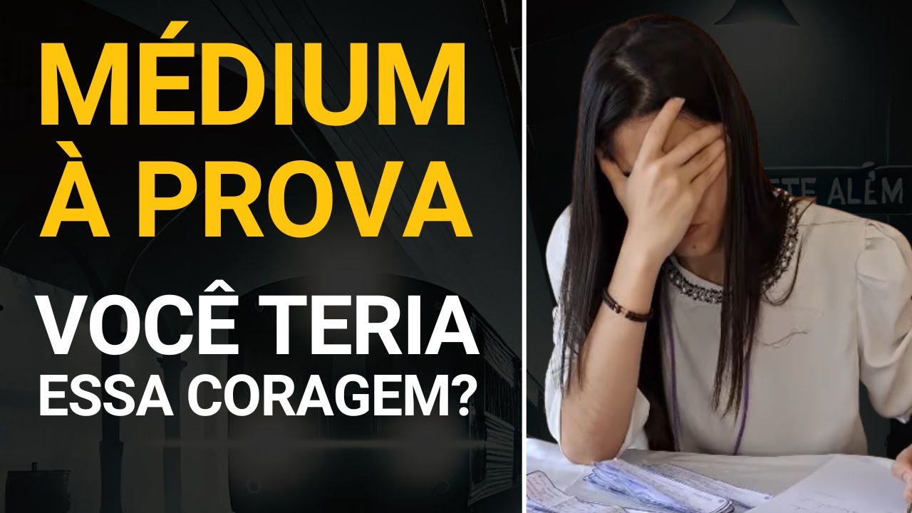 MÉDIUM DE PSICOGRAFIA | Ela Topou Ser Testada! | O que deveria ser feito por todos os mediuns sérios