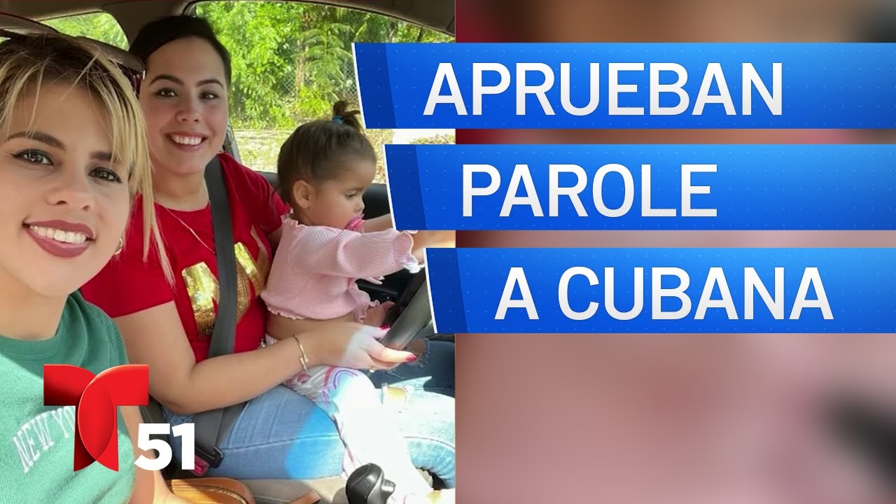 A cubana de Miami le aprueban parole humanitario en horas