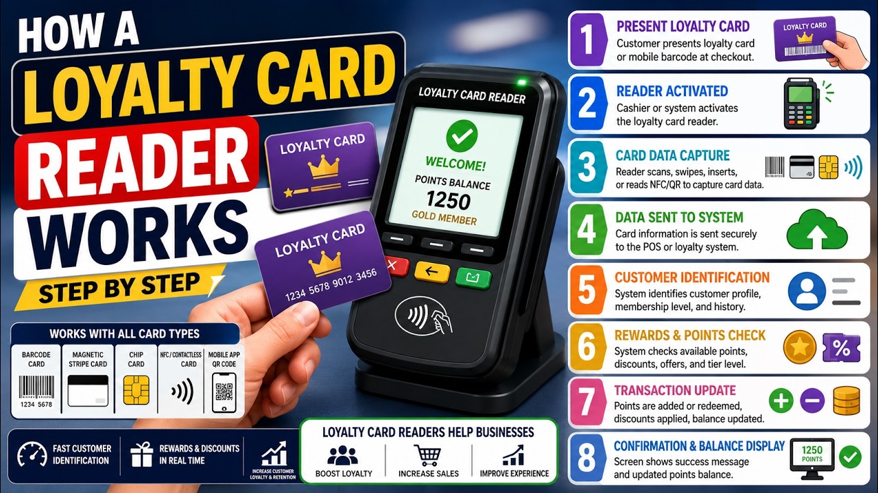 How a Loyalty Card Reader works