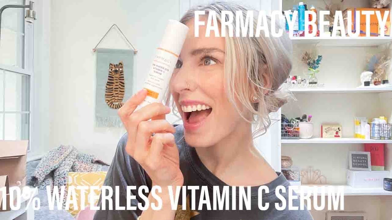 FARMACY BEAUTY 10% WATERLESS VITAMIN C SERUM REVIEW