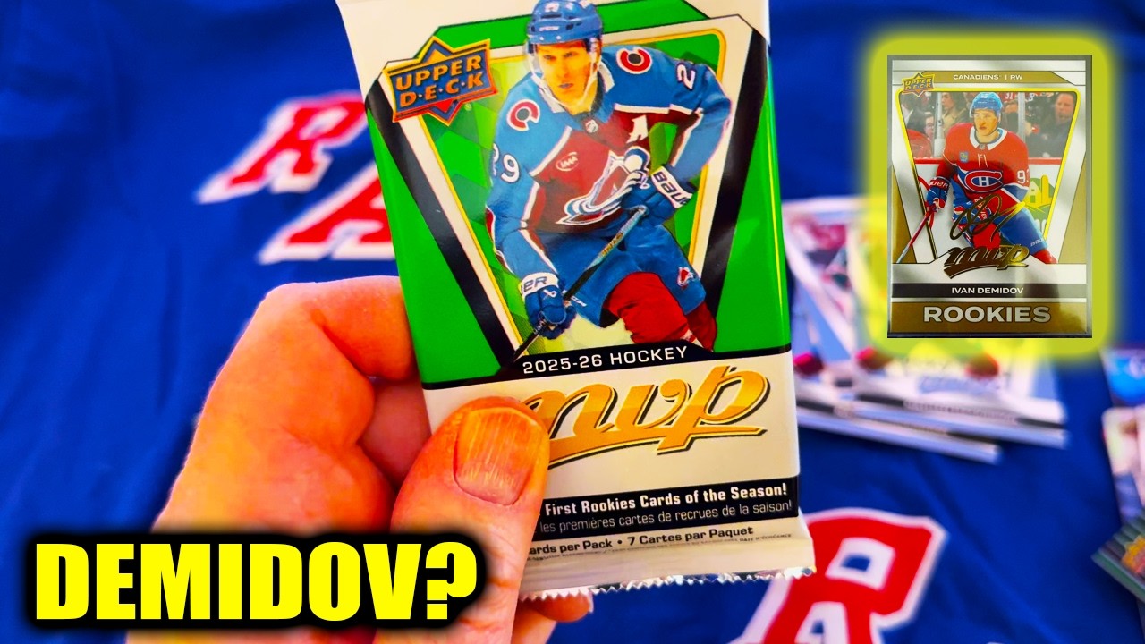 IVAN DEMIDOV PULL?! Opening TWO 2025-26 Upper Deck MVP Blaster Boxes (Break)