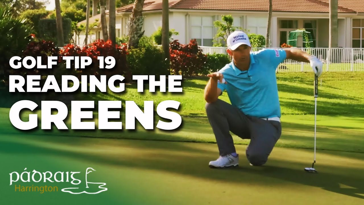 READING THE GREENS | Paddy's Golf Tip #19 | Padraig Harrington