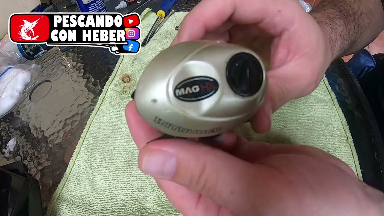 Mantenimiento Carrete Marine Sports baitcasting