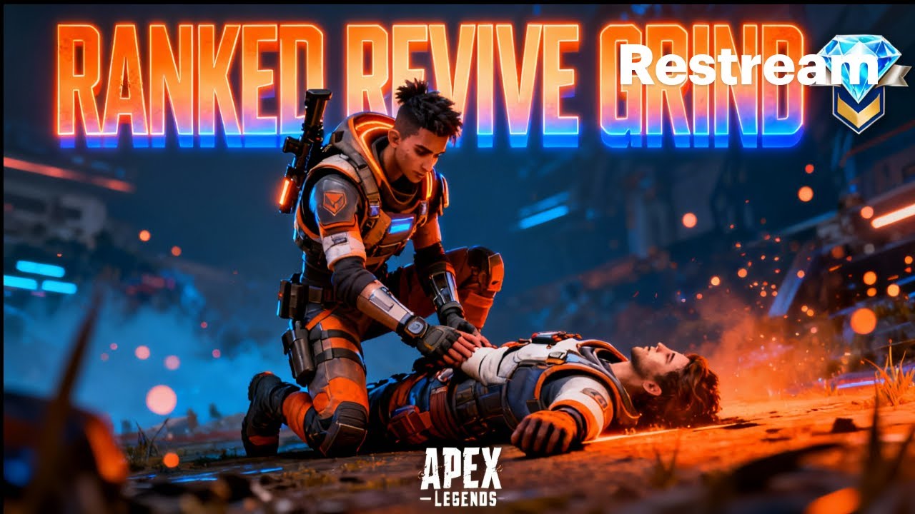 LIVE Getting Diamond + 10K RANKED Revive Grind On Apex Legends with miL's Tips