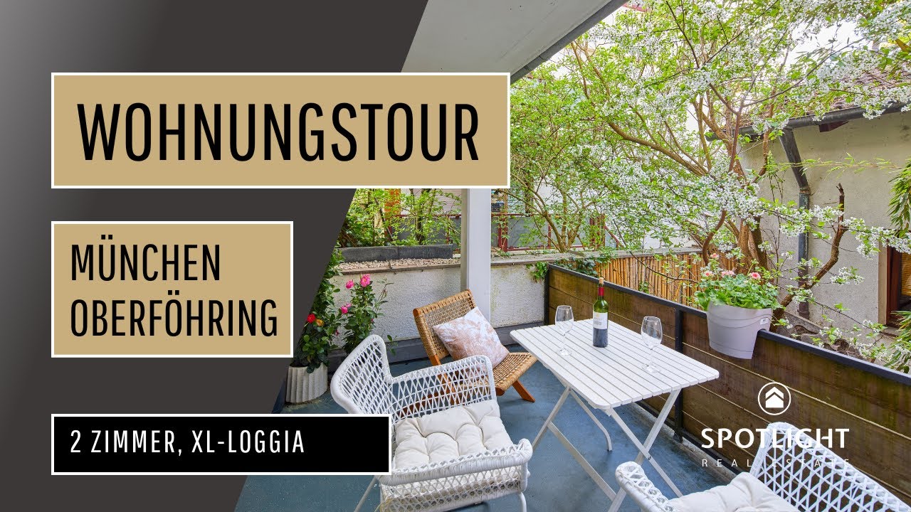 XL-Loggia! 2-Zi Wohnung München-Oberföhring