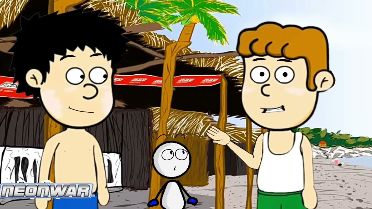 NEON WAR- LAS VACACIONES #recommended #animation #viral #elsalvador