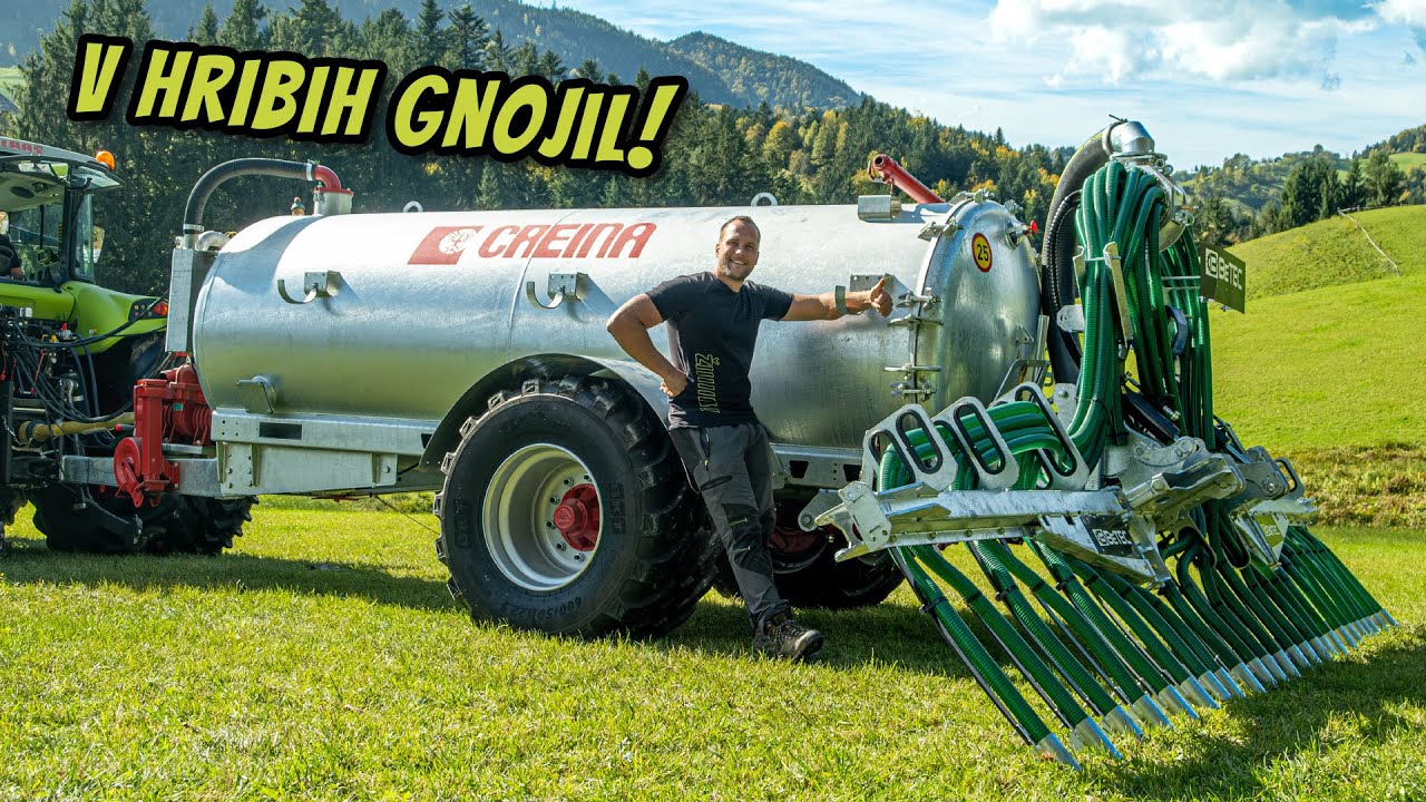 Cisterna Creina CGKC 6000 s hitro montažo deponatorja BeTEC