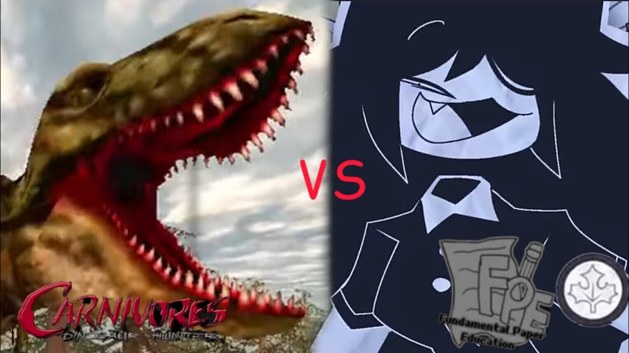 Carnivores Dinosaur Hunter VS Fundamental Paper Education