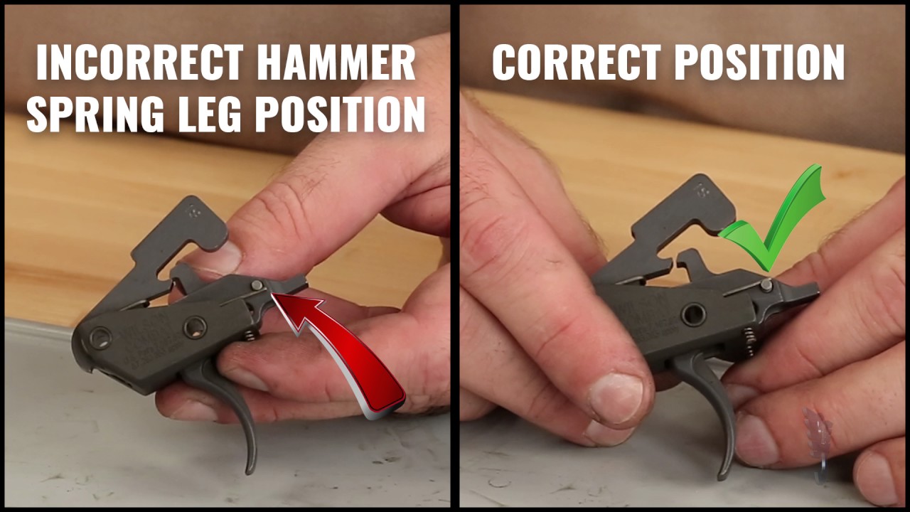 Wilson Combat TTU Trigger Cleaning and Maintenance