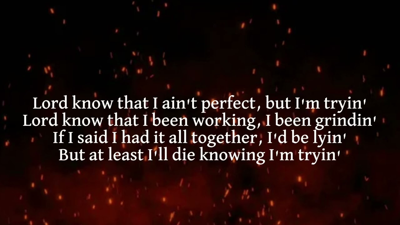 3Breezy - Im Trying (Official Lyric Video)